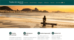 Desktop Screenshot of nadiadearaujo.com