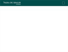 Tablet Screenshot of nadiadearaujo.com